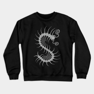 Silver Centipede Crewneck Sweatshirt